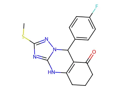 C16H15FN4OS structure
