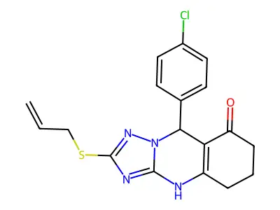 C18H17ClN4OS structure