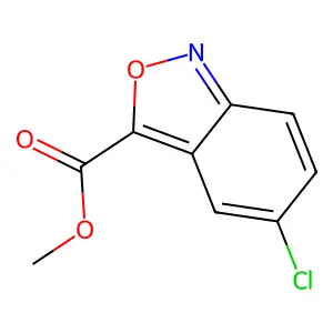 Methyl 5-chloro-2,1-benzoxazole-3-carboxylate structure