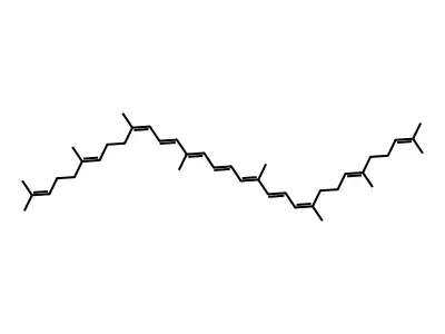(9-cis,9'-cis)-7,7',8,8'-Tetrahydro-y,y-Carotene structure