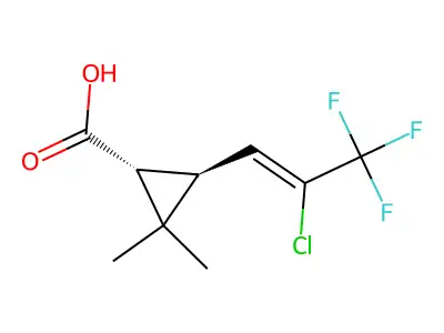 C9H10ClF3O2 structure