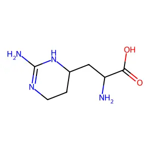 4-Pyrimidinepropanoic acid, alpha,2-diamino-1,4,5,6-tetrahydro- structure
