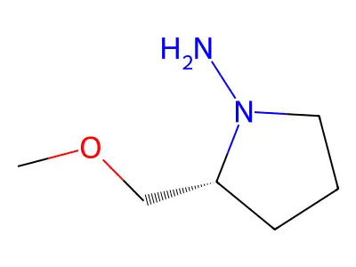 2-(Methoxymethyl)pyrrolidin-1-amine structure