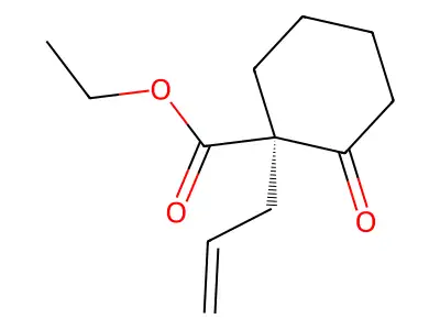 Ethyl 2-oxo-1-(prop-2-en-1-yl)cyclohexane-1-carboxylate structure