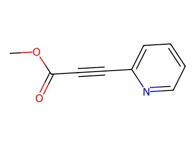 Methyl 3-(2-Pyridyl)propiolate structure