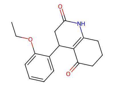 4-(2-Ethoxyphenyl)-1,3,4,6,7,8-hexahydroquinoline-2,5-dione structure