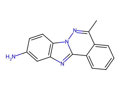 5-Methylbenzimidazo[2,1-a]phthalazin-10-amine structure