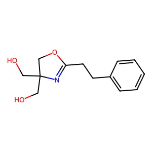 2-(2-Phenylethyl)-4,4(5H)-oxazoledimethanol structure