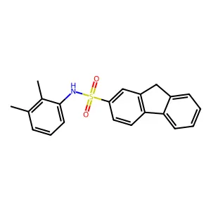 N-(2,3-Dimethylphenyl)-9H-fluorene-2-sulfonamide structure