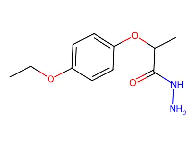 2-(4-Ethoxyphenoxy)propanehydrazide structure