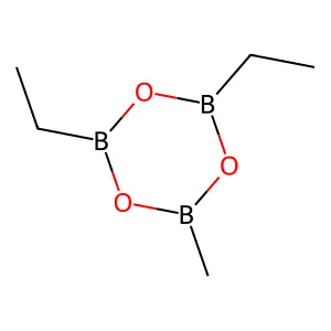 2,4-Diethyl-6-methyl-1,3,5,2,4,6-trioxatriborinane structure