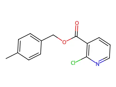 (4-Methylphenyl)methyl 2-chloropyridine-3-carboxylate structure