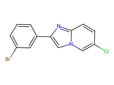 2-(3-Bromophenyl)-6-chloroimidazo[1,2-a]pyridine structure