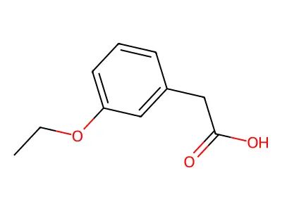 2-(3-ethoxyphenyl)acetic Acid structure