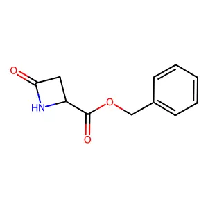 benzyl (2R)-4-oxoazetidine-2-carboxylate structure