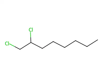 Octane, 1,2-dichloro- structure