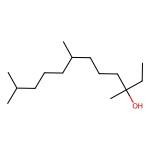 3-Dodecanol, 3,7,11-trimethyl- structure