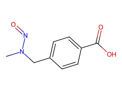 N-Nitroso-N-(4-carboxybenzyl)methylamine structure