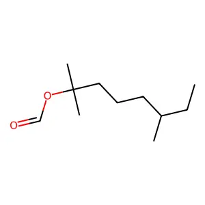 2-Octanol, 2,6-dimethyl-, 2-formate structure