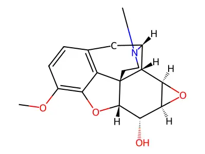 Codeine epoxide structure
