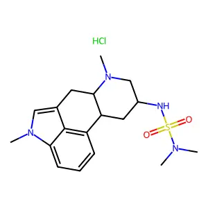 Mesulergine hydrochloride structure