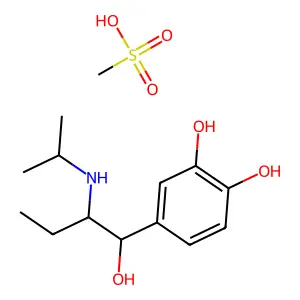Isoetharine Mesylate structure