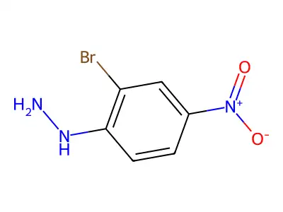 (2-Bromo-4-nitrophenyl)hydrazine structure