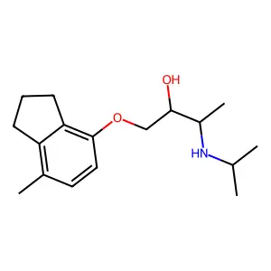 Zenidolol structure