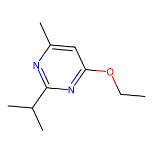 Pyrimidine, 4-ethoxy-6-methyl-2-(1-methylethyl)- structure