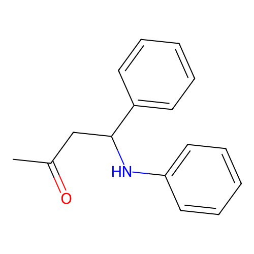 4-Anilino-4-phenyl-2-butanone structure