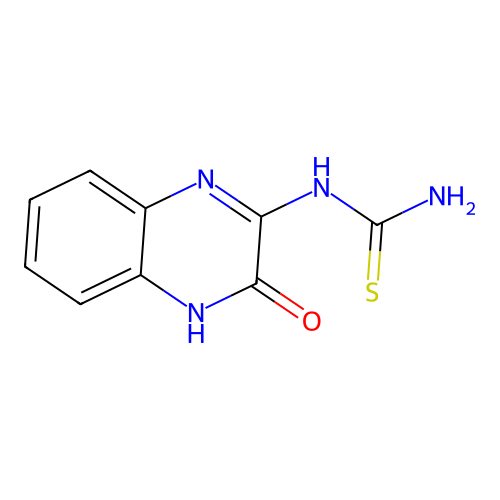 Thiourea, N-(3,4-dihydro-3-oxo-2-quinoxalinyl)- structure