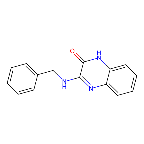 3-(benzylamino)quinoxalin-2(1H)-one structure