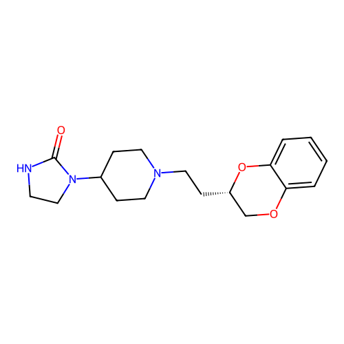 Azaloxan structure