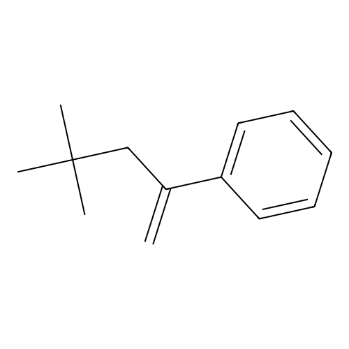 Benzene, (3,3-dimethyl-1-methylenebutyl)- structure