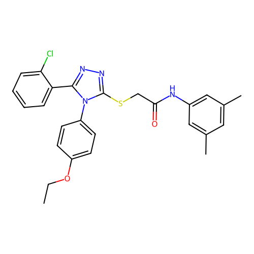 C26H25ClN4O2S structure