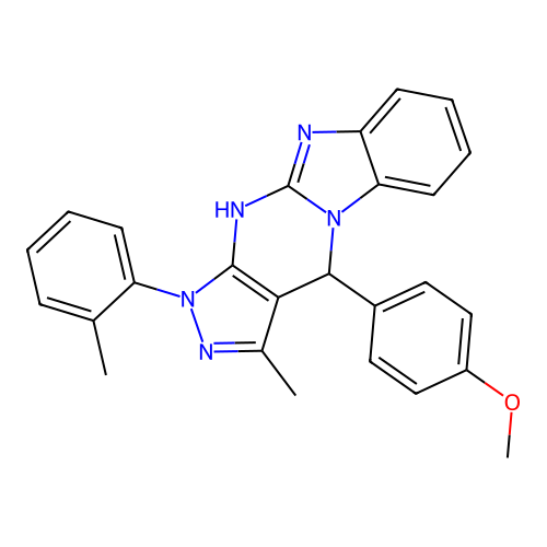 C26H23N5O structure