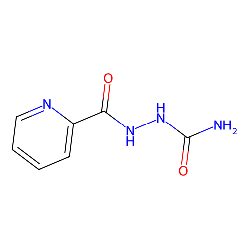 2-(Pyridin-2-ylcarbonyl)hydrazinecarboxamide structure