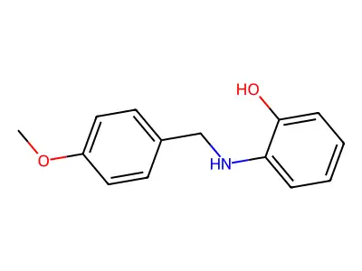2-[(4-Methoxybenzyl)amino]phenol structure