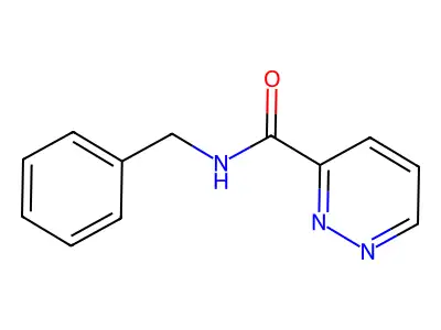 N-benzylpyridazine-3-carboxamide structure