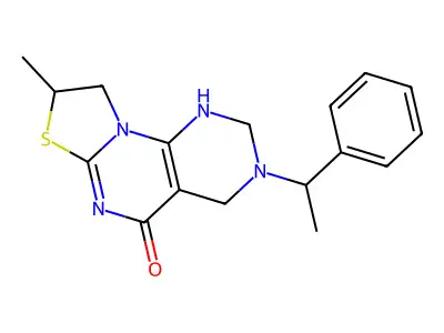 C17H20N4OS structure