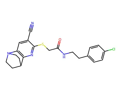 C21H21ClN4OS structure
