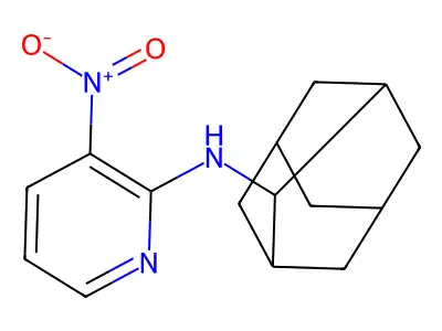 N-(Adamantan-2-yl)-3-nitropyridin-2-amine structure