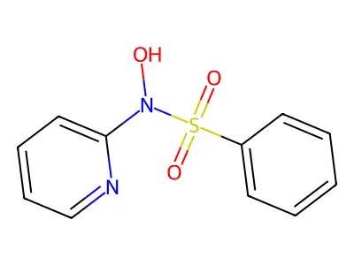 N-Hydroxy-N-(pyridin-2-yl)benzenesulfonamide structure
