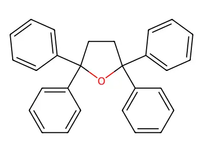 2,2,5,5-Tetraphenyltetrahydrofuran structure