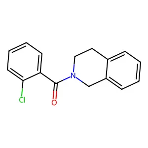 2-(2-Chlorobenzoyl)-1,2,3,4-tetrahydroisoquinoline structure