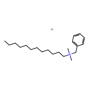 苯基十二烷基二甲基溴化铵 structure