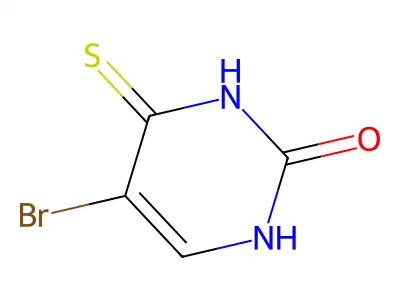 5-Bromo-4-sulfanylidene-3,4-dihydropyrimidin-2(1H)-one structure