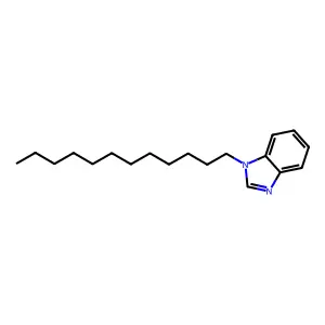 1-Dodecylbenzimidazole structure