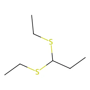 4-Ethyl-3,5-dithiaheptane structure