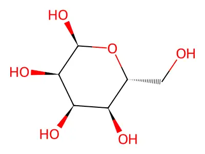 alpha-D-Allopyranose structure